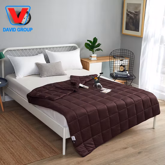 La nouvelle couverture pondérée de refroidissement d'été réduit le stress favorise la couette de sommeil profond