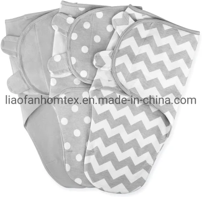 Couverture d'emmaillotage pour bébé couverture d'emmaillotage unisexe douce et soyeuse en mousseline de bambou couvertures d'emmaillotage couverture de réception neutre